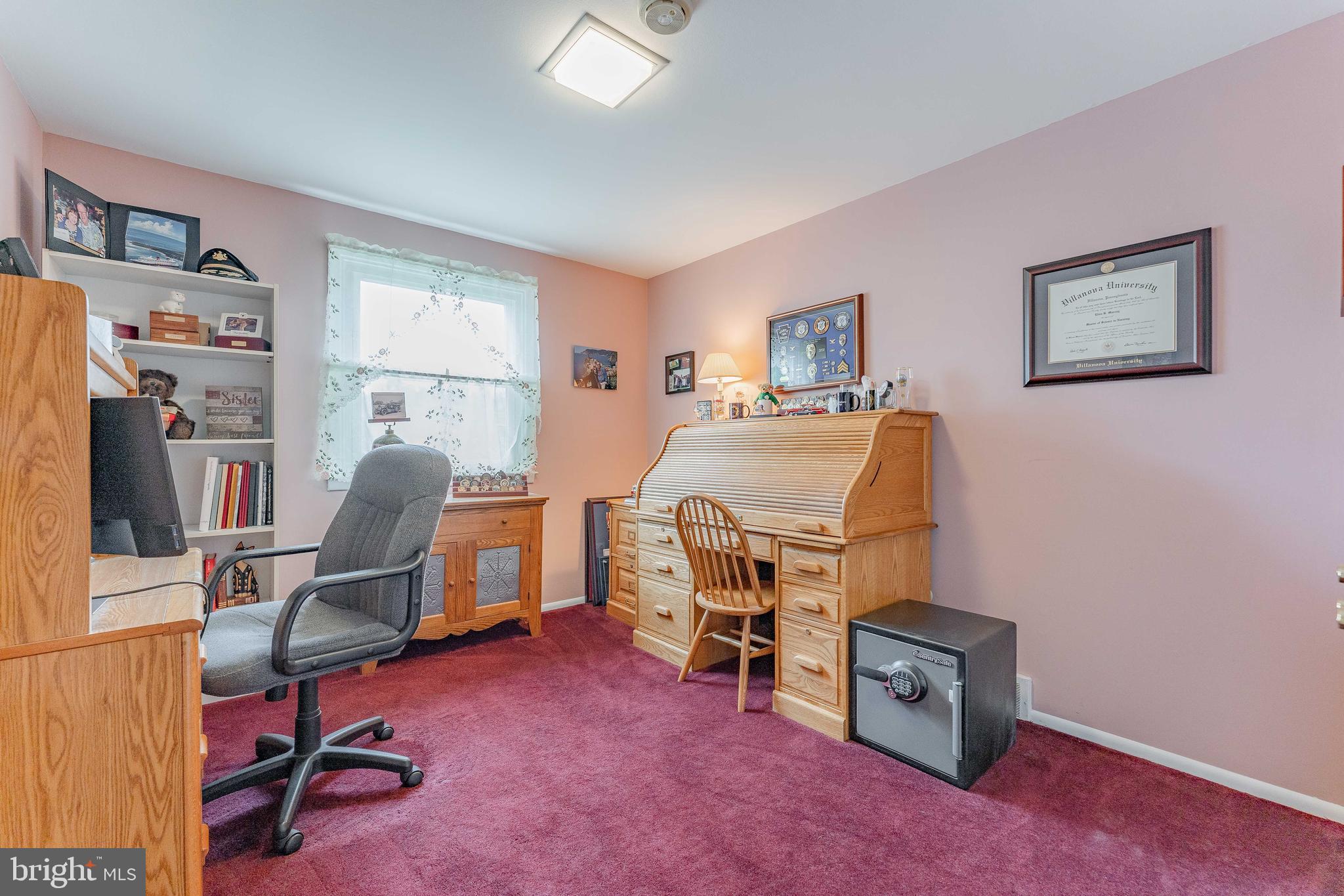 209 Beechtree Drive Broomall, PA 19008 - Photo 44 of 61 a view of a workspace with furniture and a window