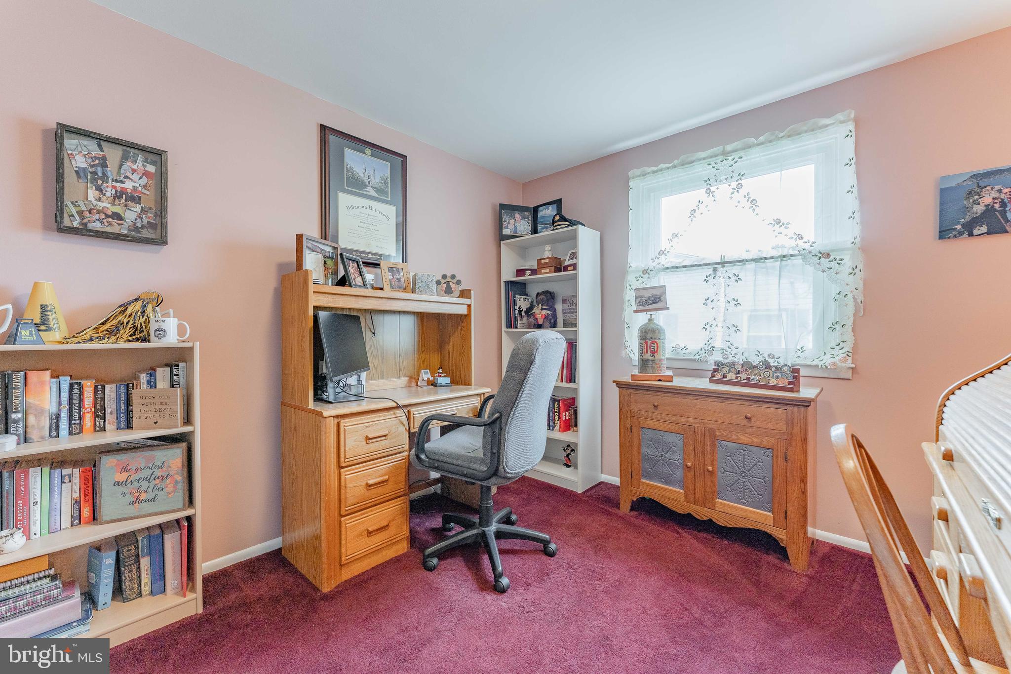 209 Beechtree Drive Broomall, PA 19008 - Photo 45 of 61 a view of a workspace with furniture and a window