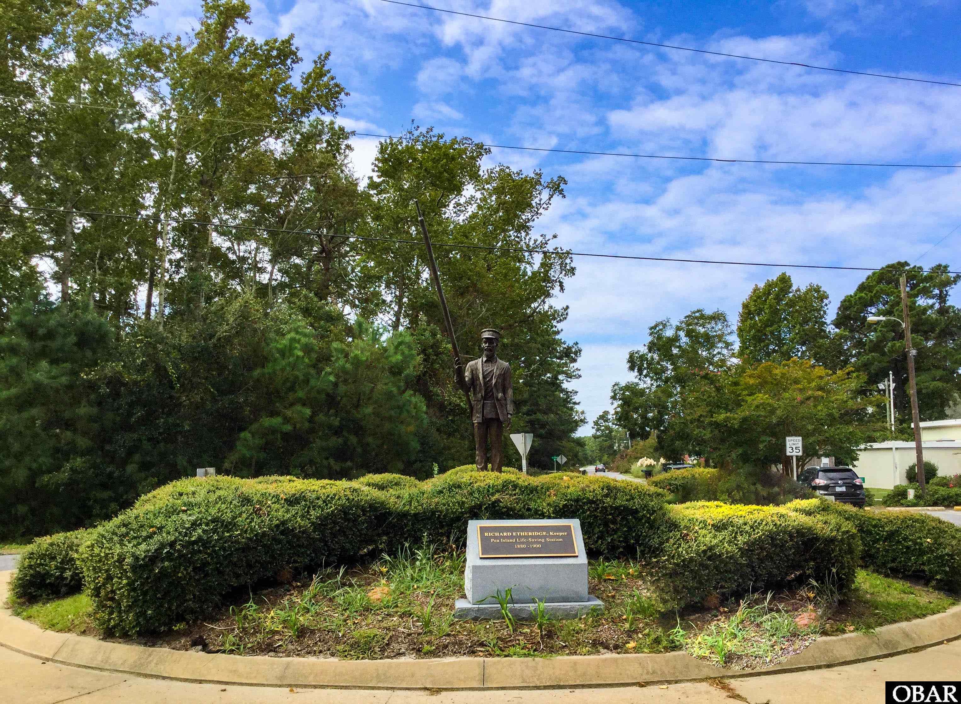 511 Sir Walter Raleigh Street Manteo, NC 27954 - Photo 1 of 1 Richard Etheridge Statue