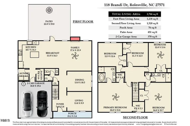 $2,435 | 118 Brandi Drive, Rolesville, NC 27571