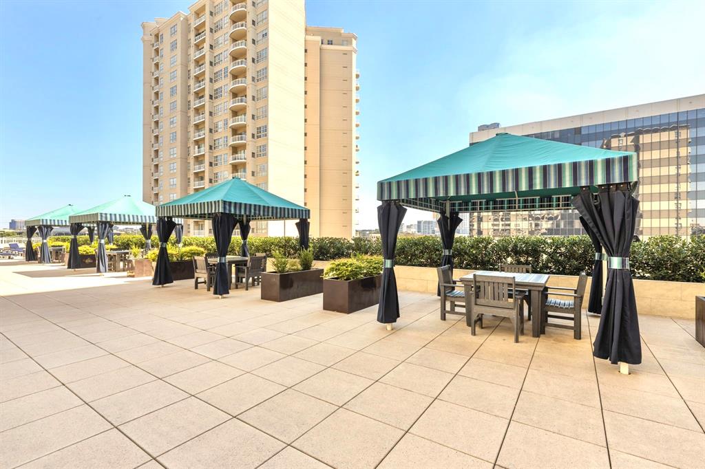 3225 Turtle Creek Boulevard, Unit 120 Dallas, TX 75219 - Photo 35 of 38 gazebo seating at pool area