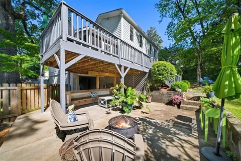 a view of a city with tall buildings