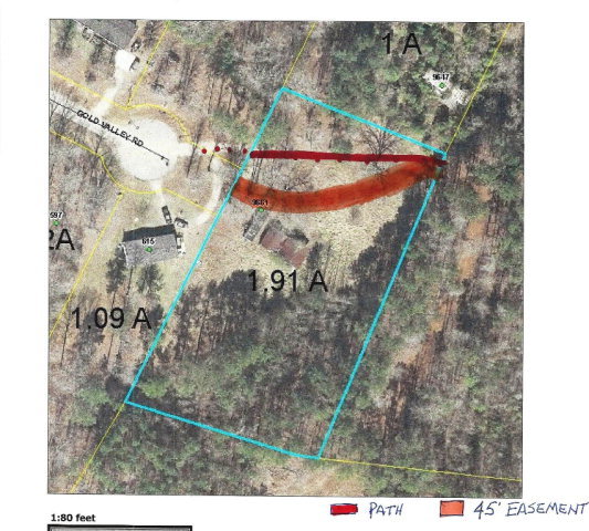0 South Nc 231 Hwy Spring Spring Hope, NC 27882 - Photo 6 of 6 45' EASEMENT/PATH