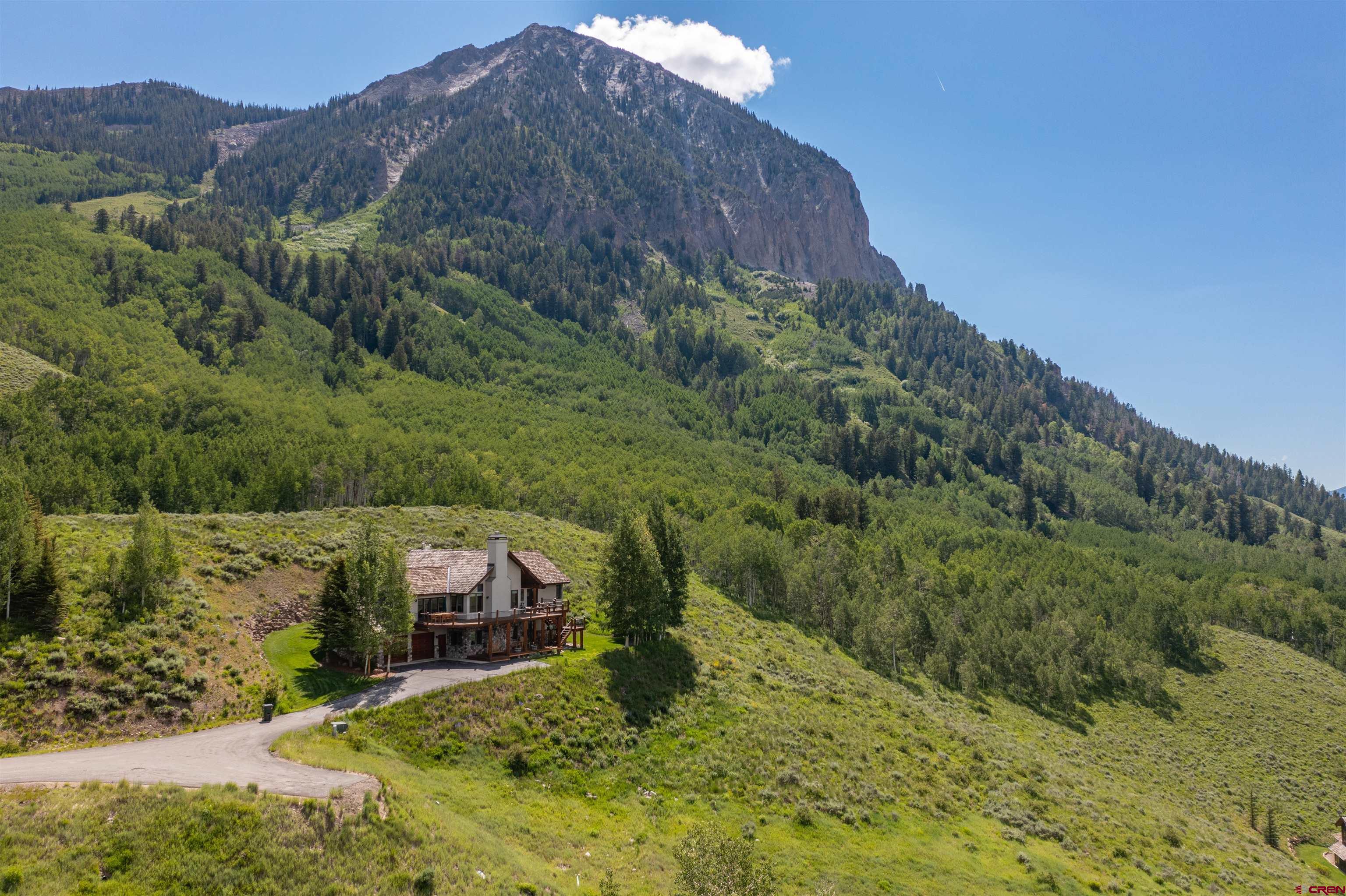 35 Overlook Drive Crested Butte, CO 81225 - Photo 6 of 22 a view of a house with a yard