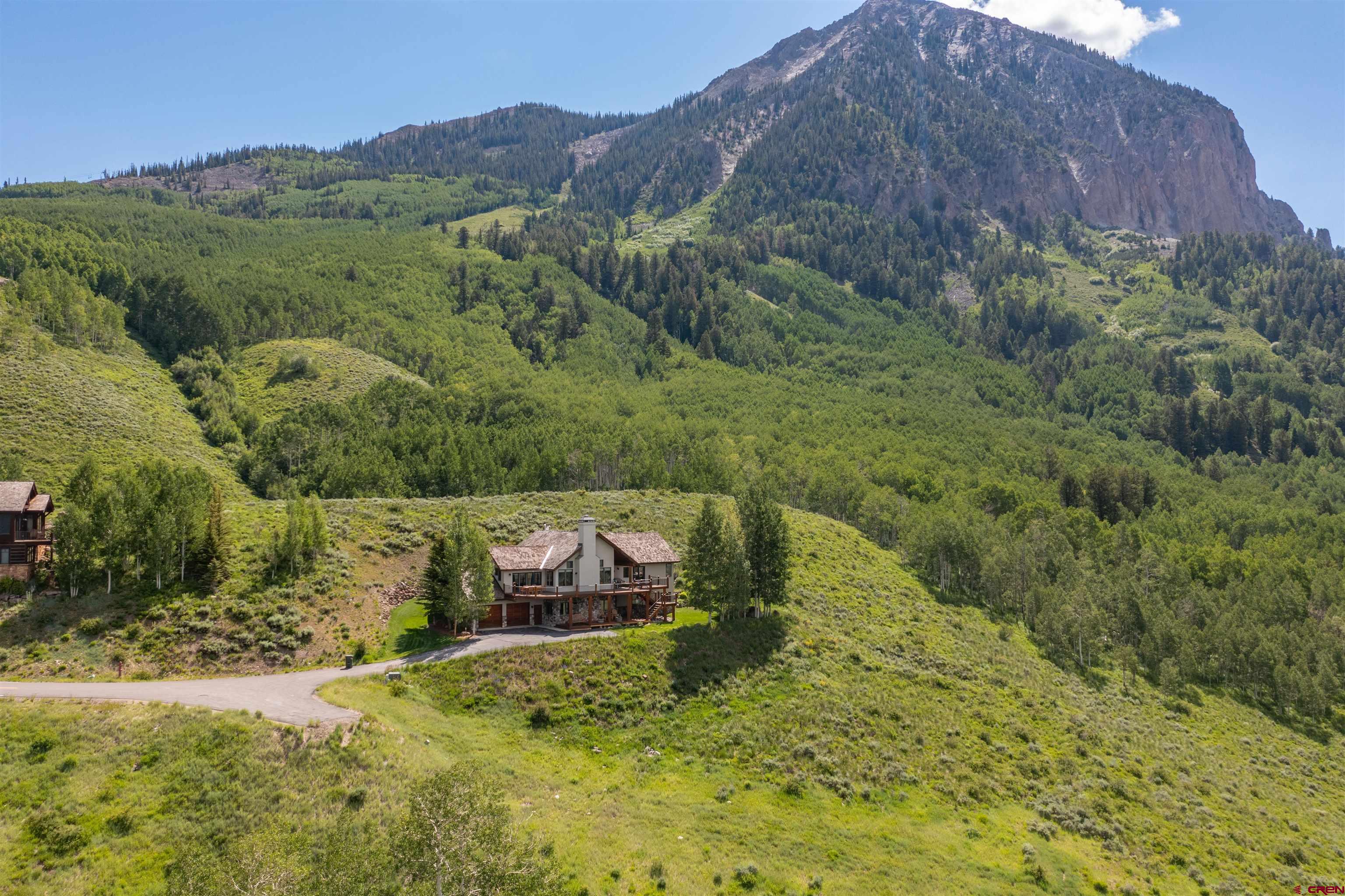 35 Overlook Drive Crested Butte, CO 81225 - Photo 7 of 22 a aerial view of a house with a yard