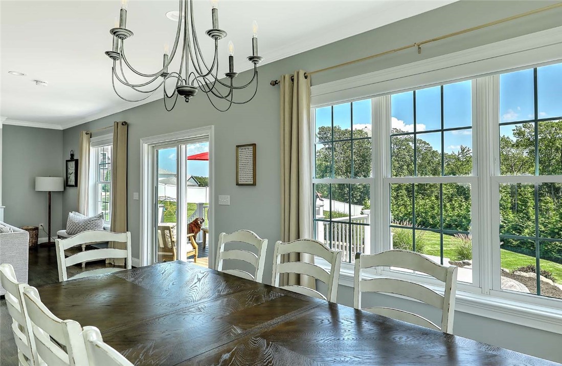 1 West Farm Road Smithfield, RI 02917 - Photo 12 of 50 Dining room with picture windows
