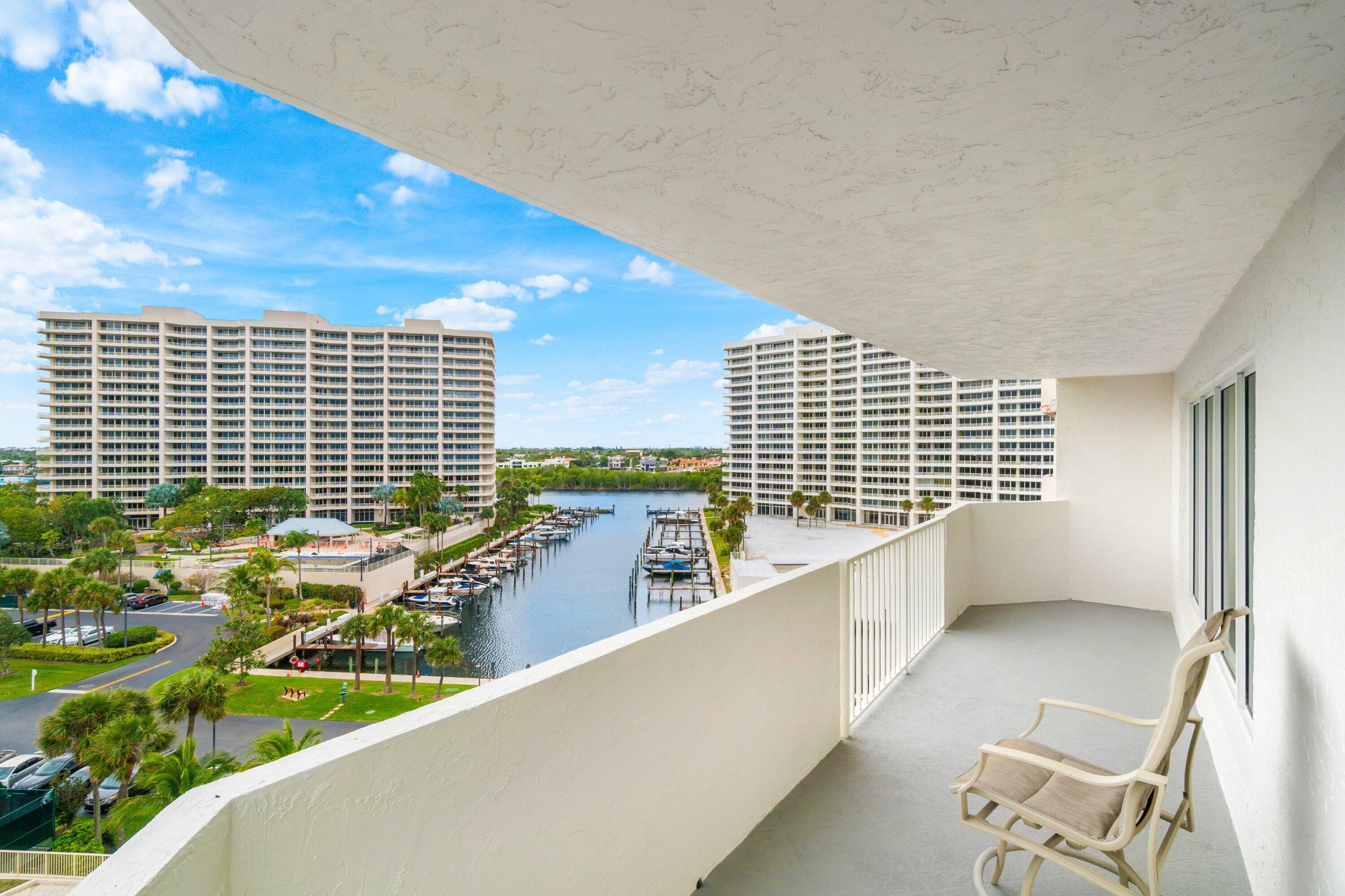 4301 North Ocean Boulevard, Unit 708 Boca Raton, FL 33431 - Photo 13 of 51 a view of a balcony with window