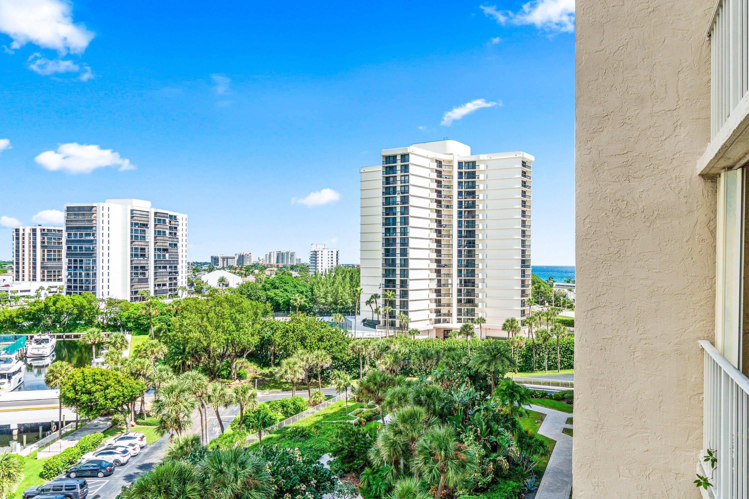 4301 North Ocean Boulevard, Unit 708 Boca Raton, FL 33431 - Photo 41 of 51 a view of a building next to a yard