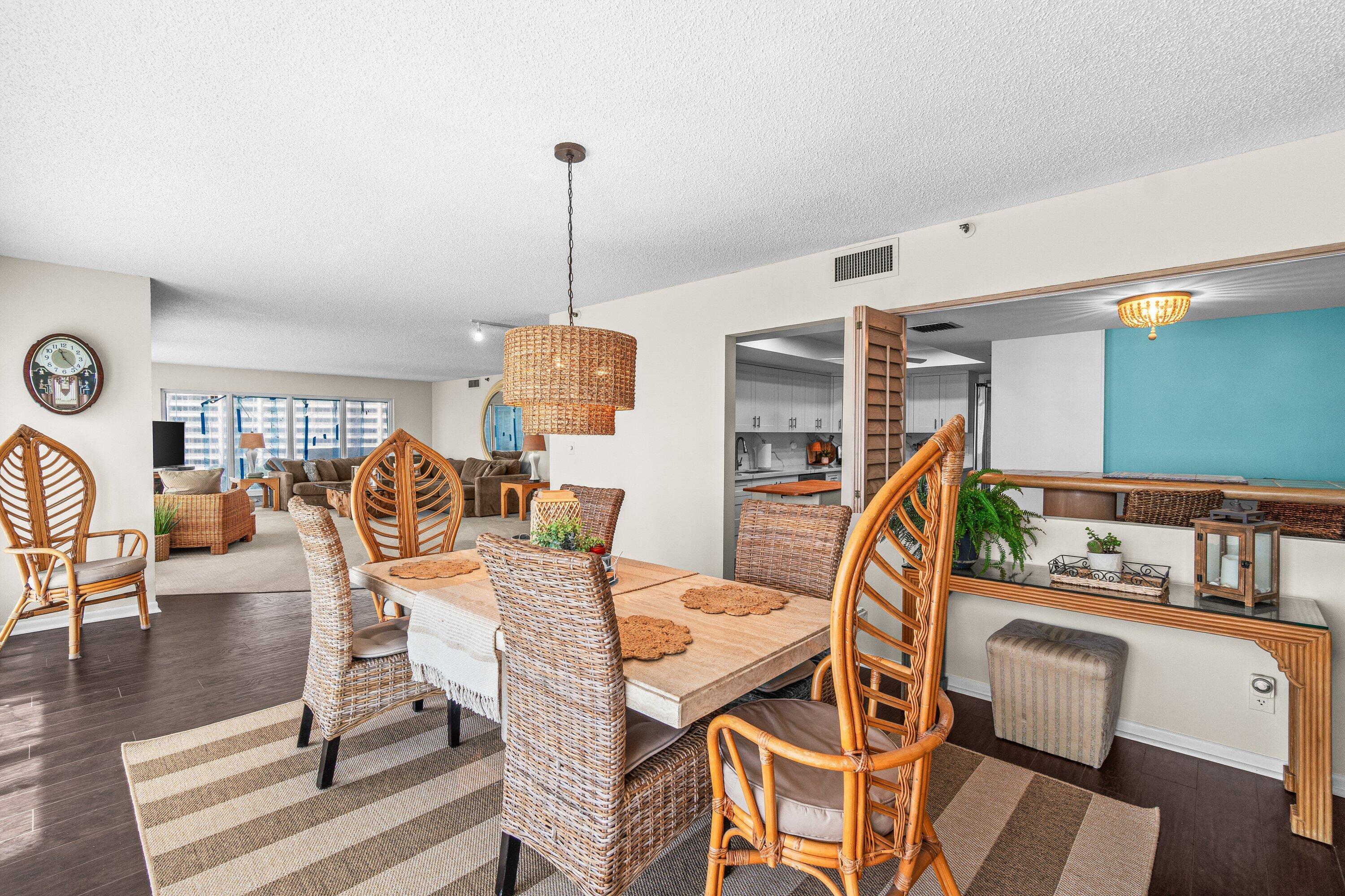 4301 North Ocean Boulevard, Unit 708 Boca Raton, FL 33431 - Photo 9 of 51 a view of a dining room with furniture
