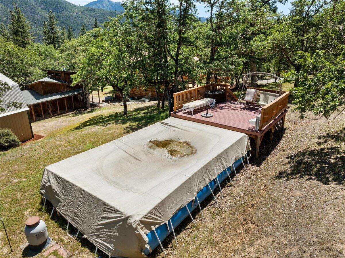 7388 Upper Applegate Road Jacksonville, OR 97530 - Photo 48 of 57 Splash pool (covered) with spacious deck