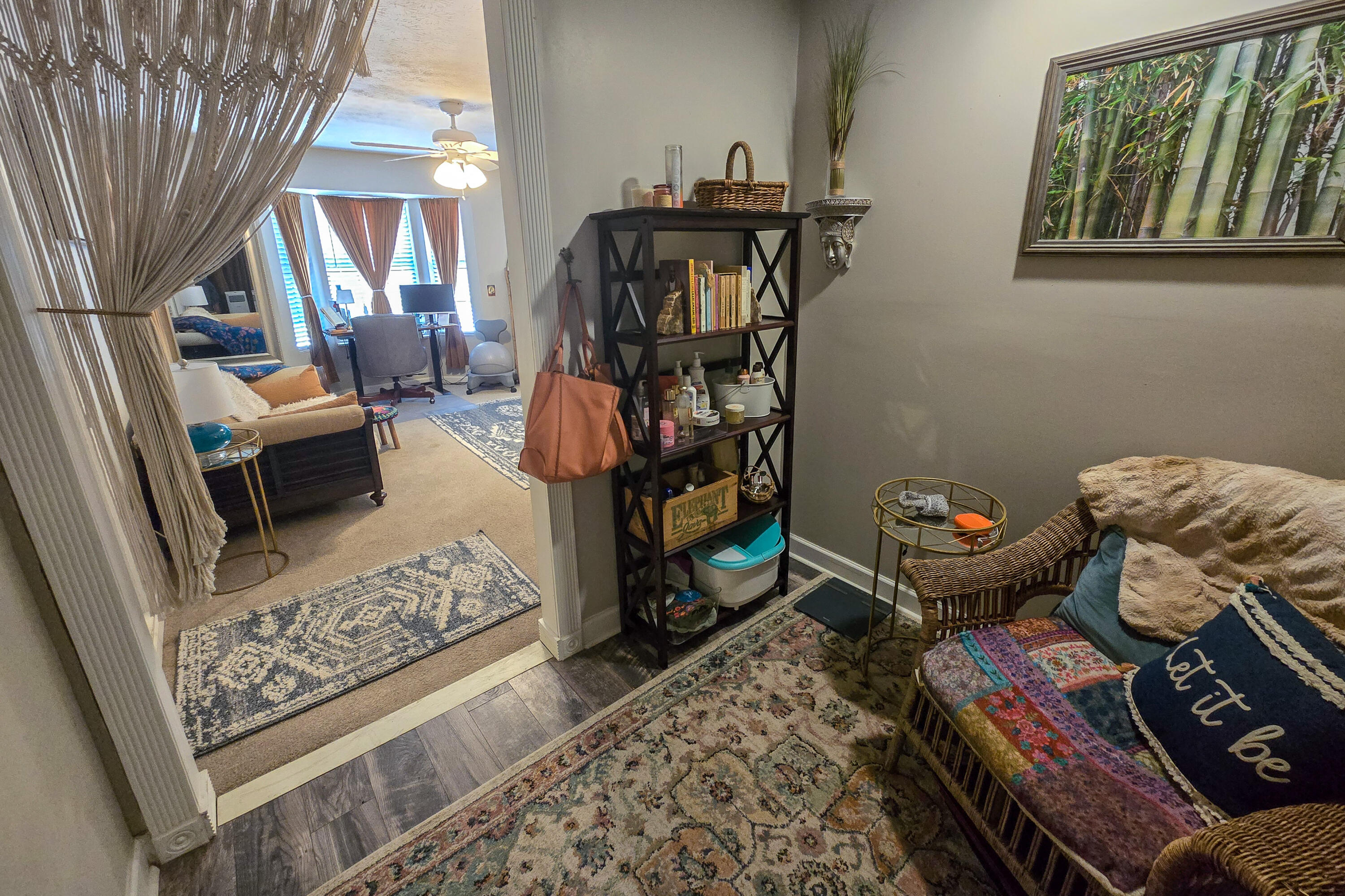 696 Phillips Drive Freeport, FL 32439 - Photo 20 of 49 a bedroom with furniture and a rug