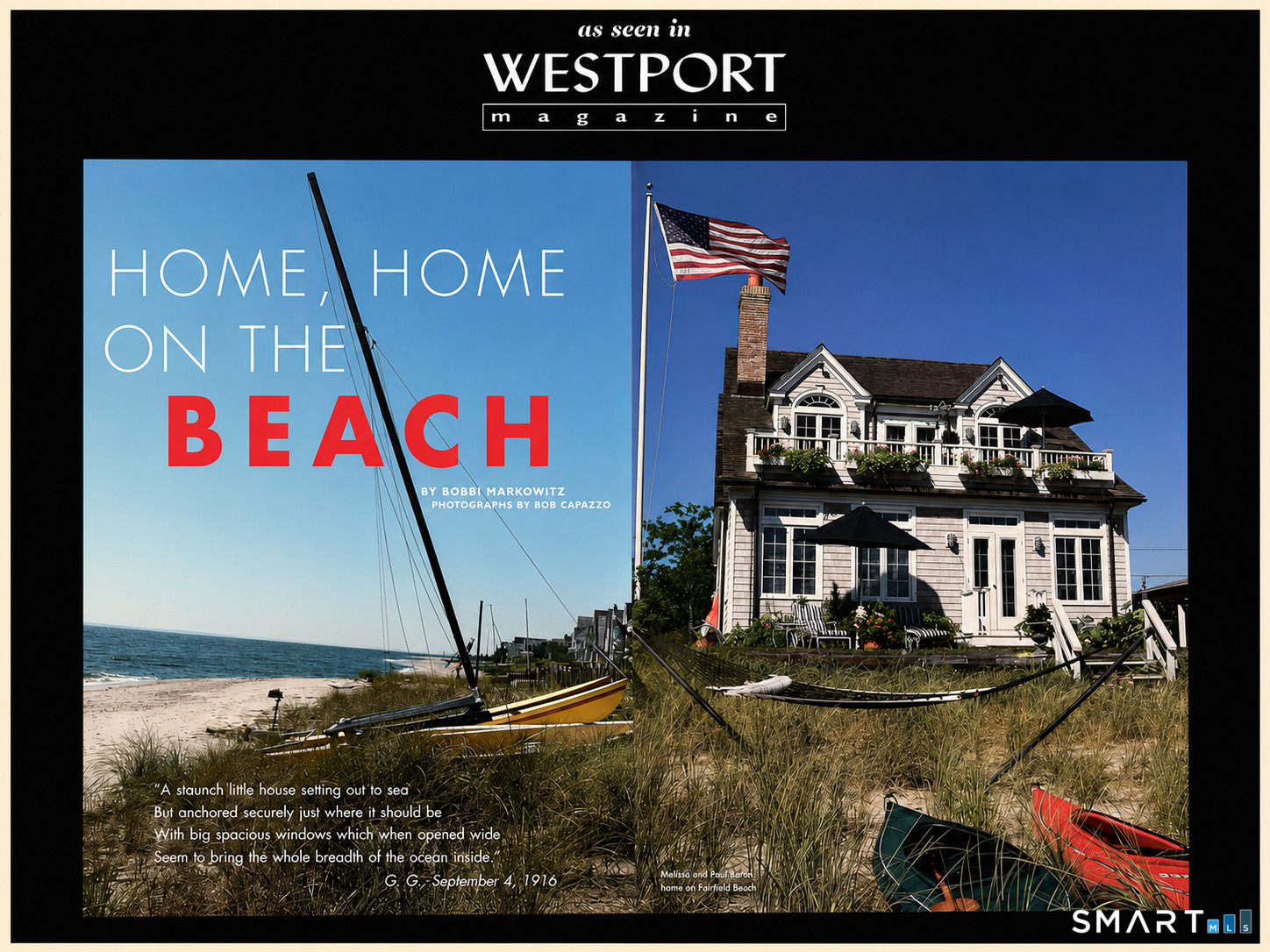 1681 Fairfield Beach Road Fairfield, CT 06824 - Photo 6 of 36 The home's architectural significance earned a feature in Westport Magazine.