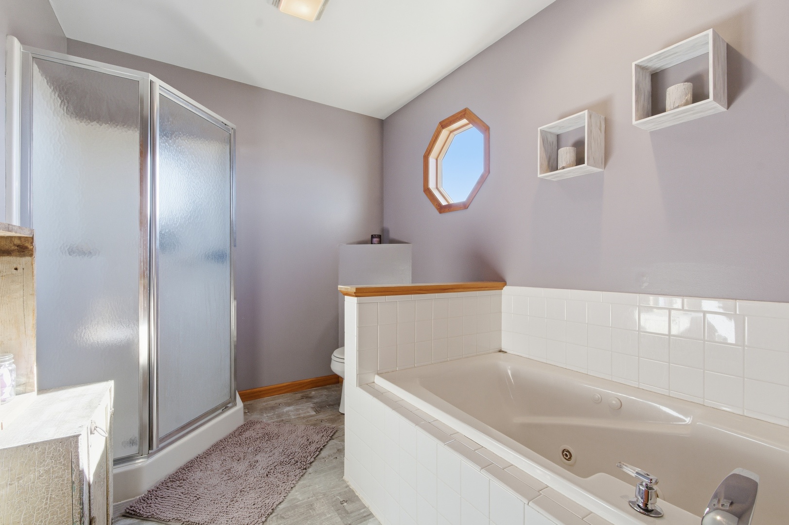 2216 North 2929th Road Marseilles, IL 61341 - Photo 22 of 49 a bathroom with a bathtub and a shower