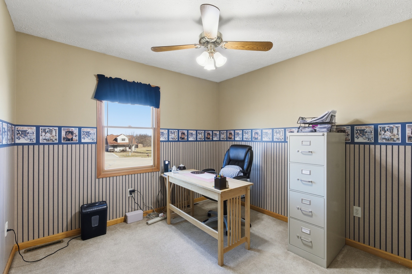 2216 North 2929th Road Marseilles, IL 61341 - Photo 23 of 49 a bedroom with furniture and a chandelier