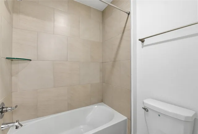 a view of a balcony from door