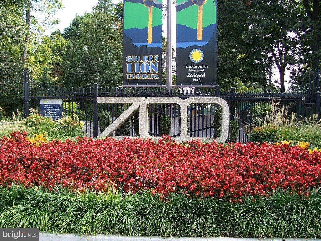 2605 Adams Mill Road Northwest, Unit 2 Washington, DC 20009 - Photo 25 of 30 a front view of multi story residential apartment building with yard and sign board
