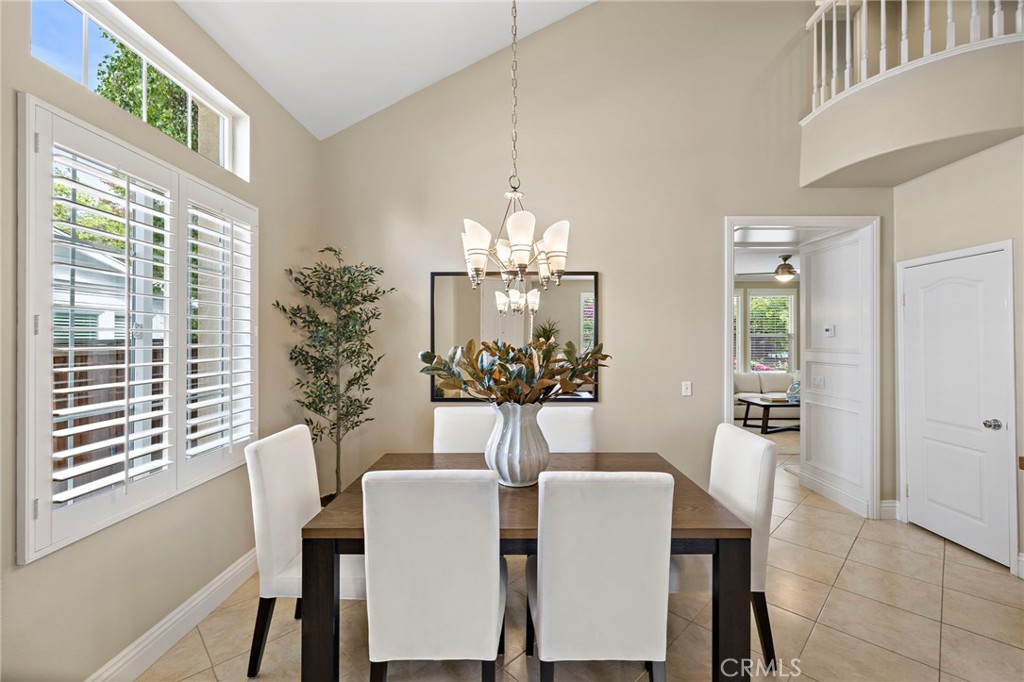 4 Celestine Circle Ladera Ranch, CA 92694 - Photo 5 of 39 a view of a dining room with furniture window and outside view