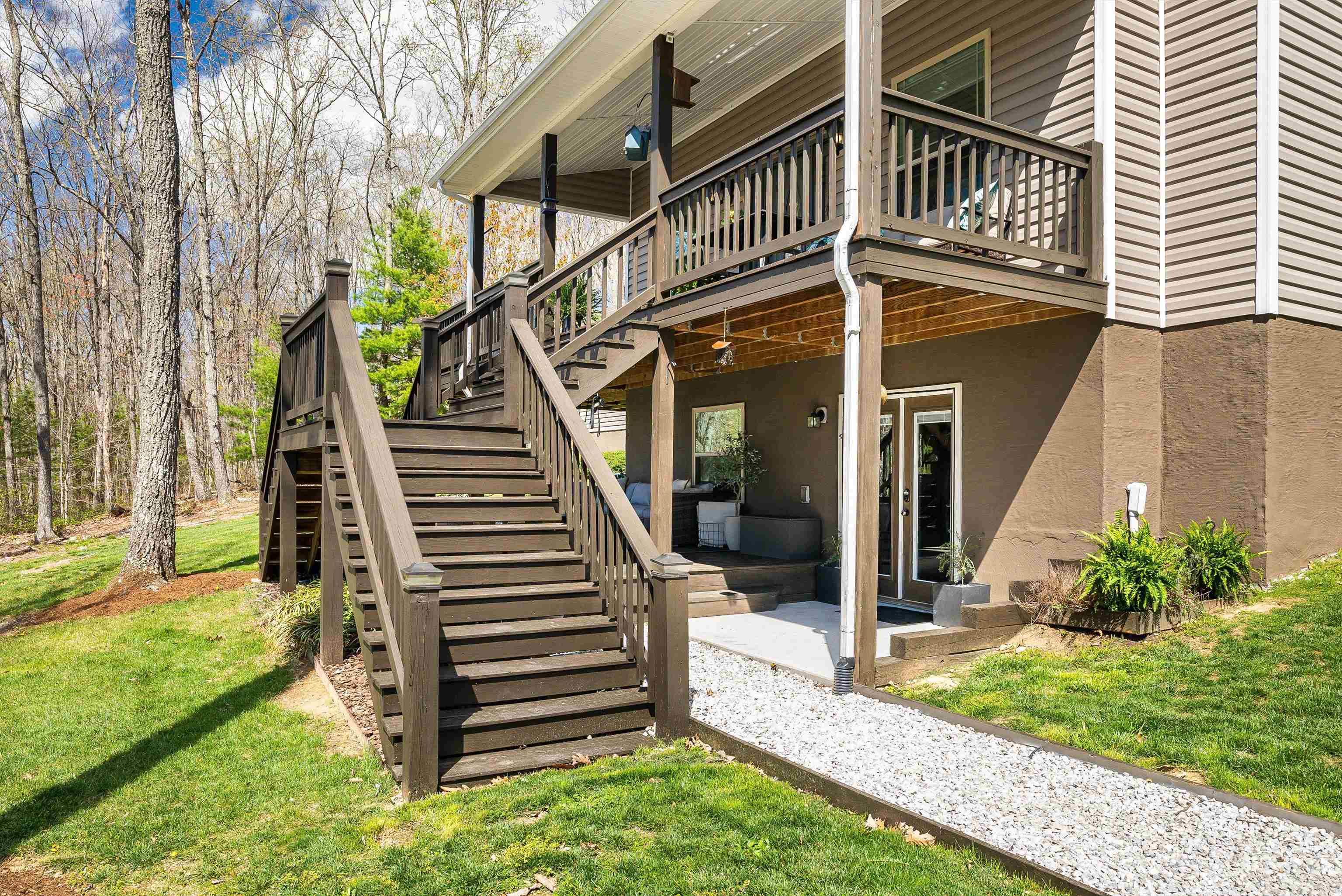 920 Wagon Shop Road Middlebrook, VA 24459 - Photo 5 of 75 a view of a house with a yard and stairs