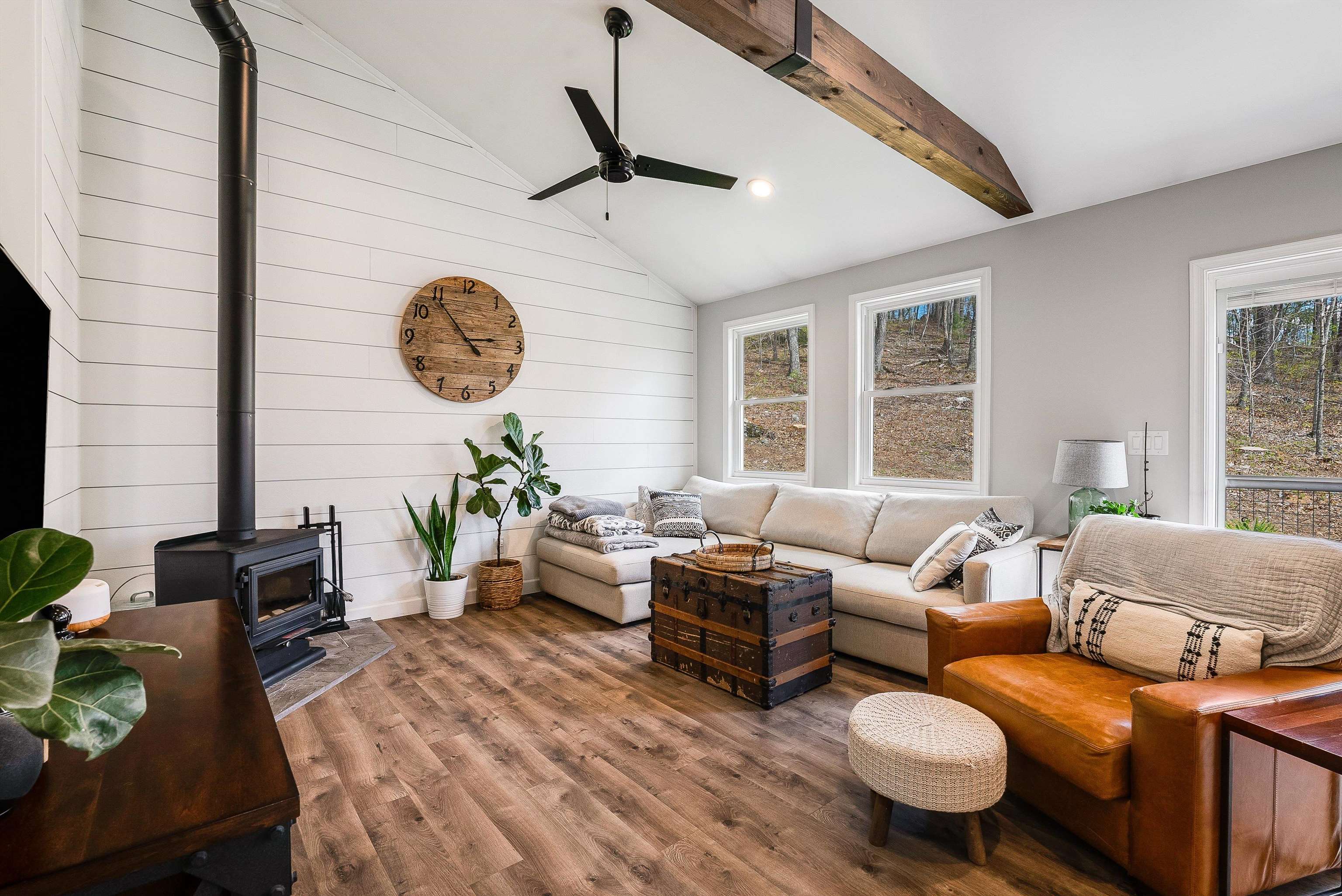 920 Wagon Shop Road Middlebrook, VA 24459 - Photo 55 of 75 a living room with furniture a table and a large window