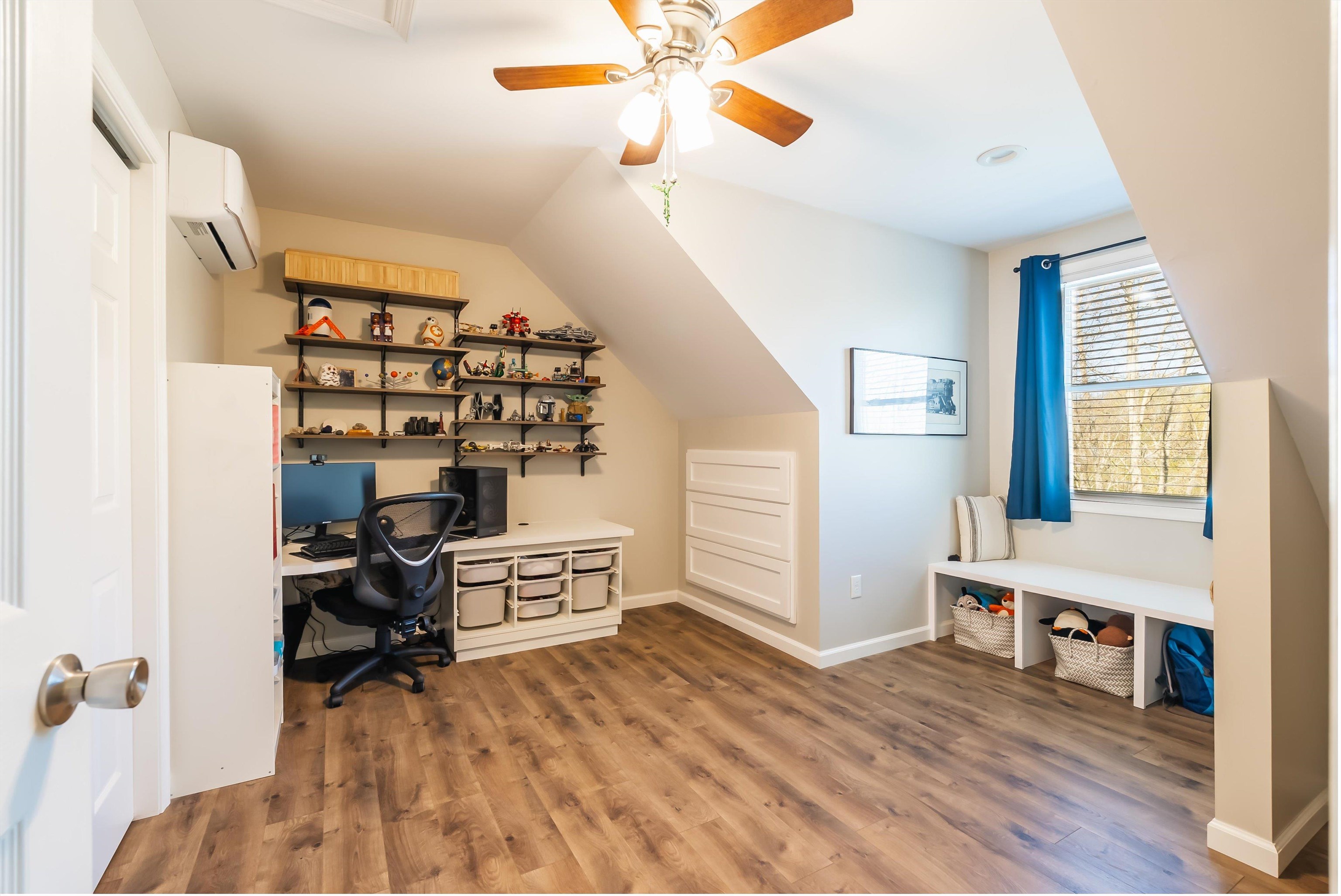 920 Wagon Shop Road Middlebrook, VA 24459 - Photo 63 of 75 a view of a livingroom with workspace and a window