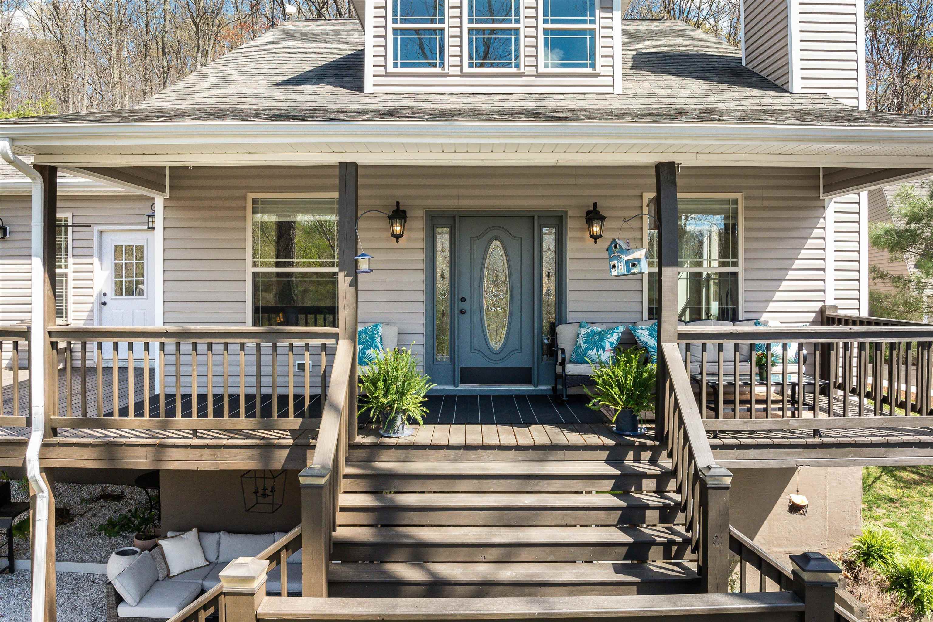 920 Wagon Shop Road Middlebrook, VA 24459 - Photo 8 of 75 a front view of a house with a porch