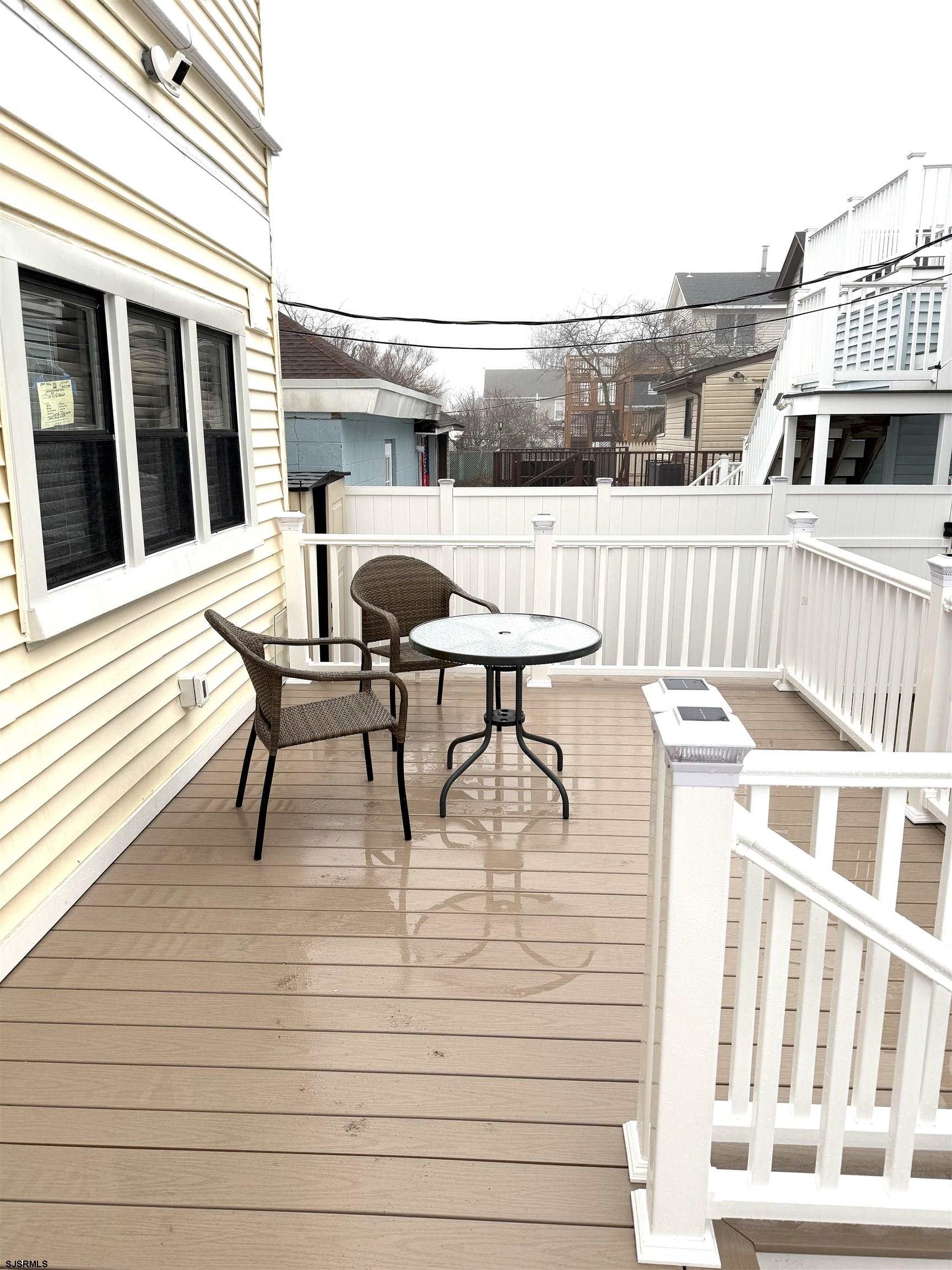 110 West Buttercup Road, Unit 5 Wildwood Crest, NJ 08260 - Photo 5 of 31 a view of a balcony with chairs