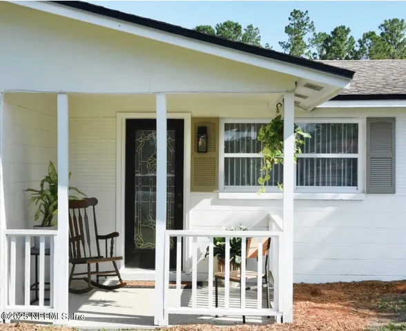 front view of house with a porch