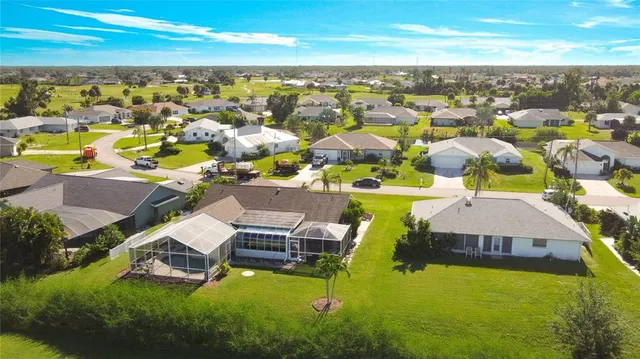 a view of a city with an ocean