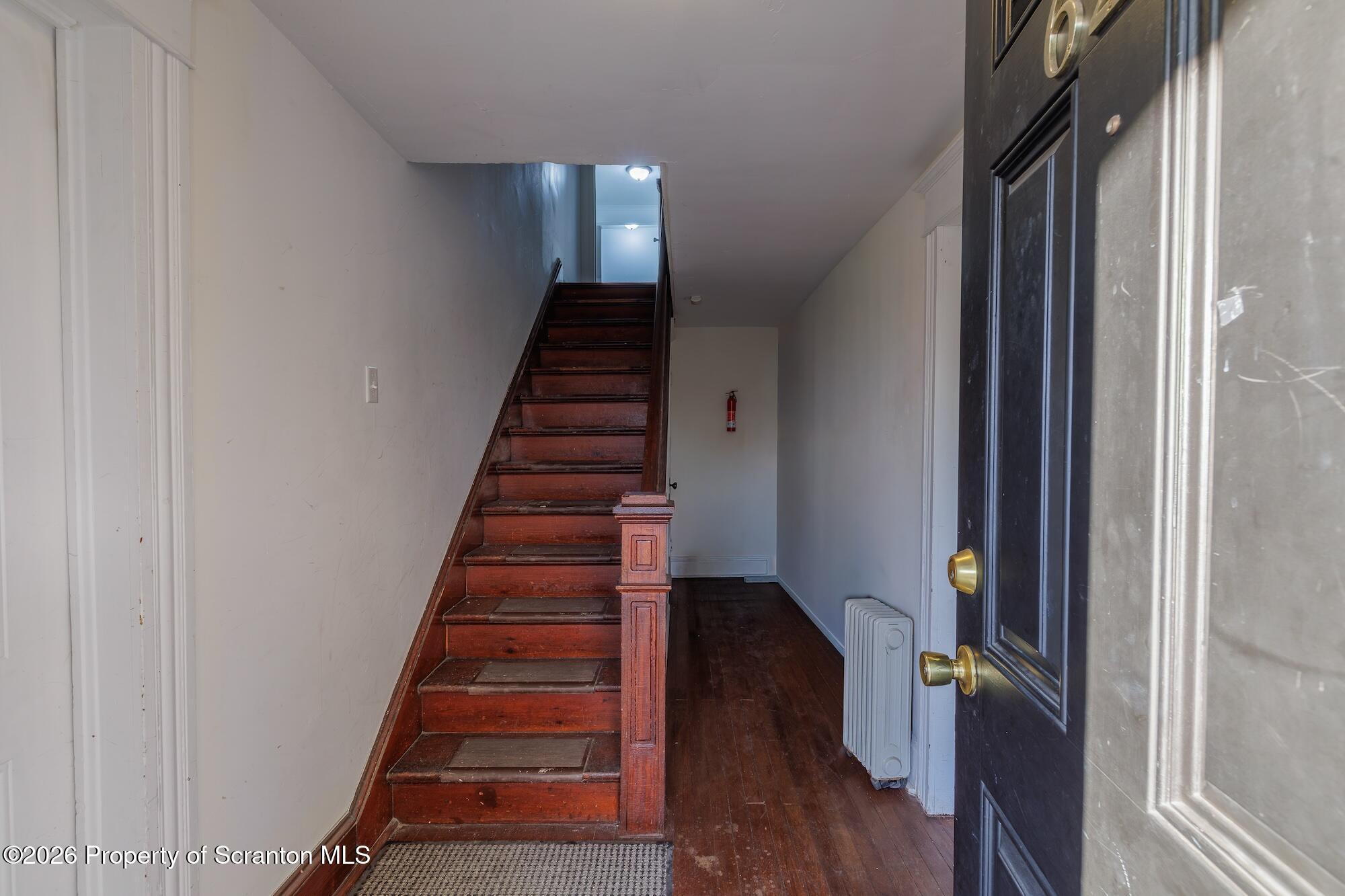 623 East Elm Street, Unit 3 Scranton, PA 18505 - Photo 2 of 18 a view of entryway with wooden floor