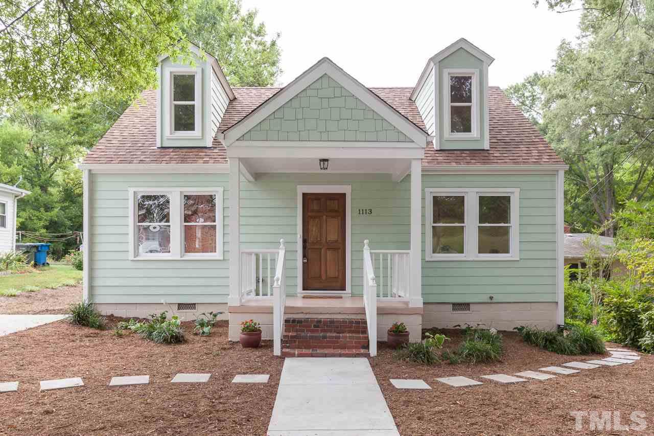 1113 Fairview Street Durham, NC 27707 - Photo 25 of 25 a front view of a house with a yard