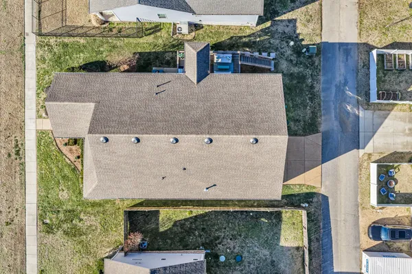 front view of house with a yard