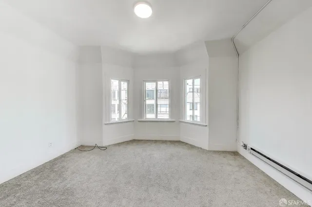 a view of hallway with window