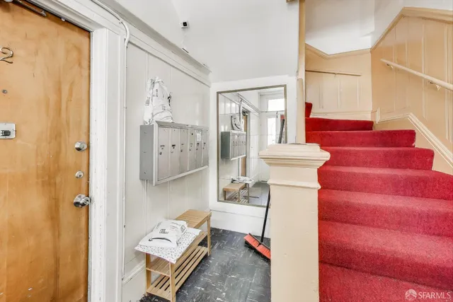 a view of a lake with a house