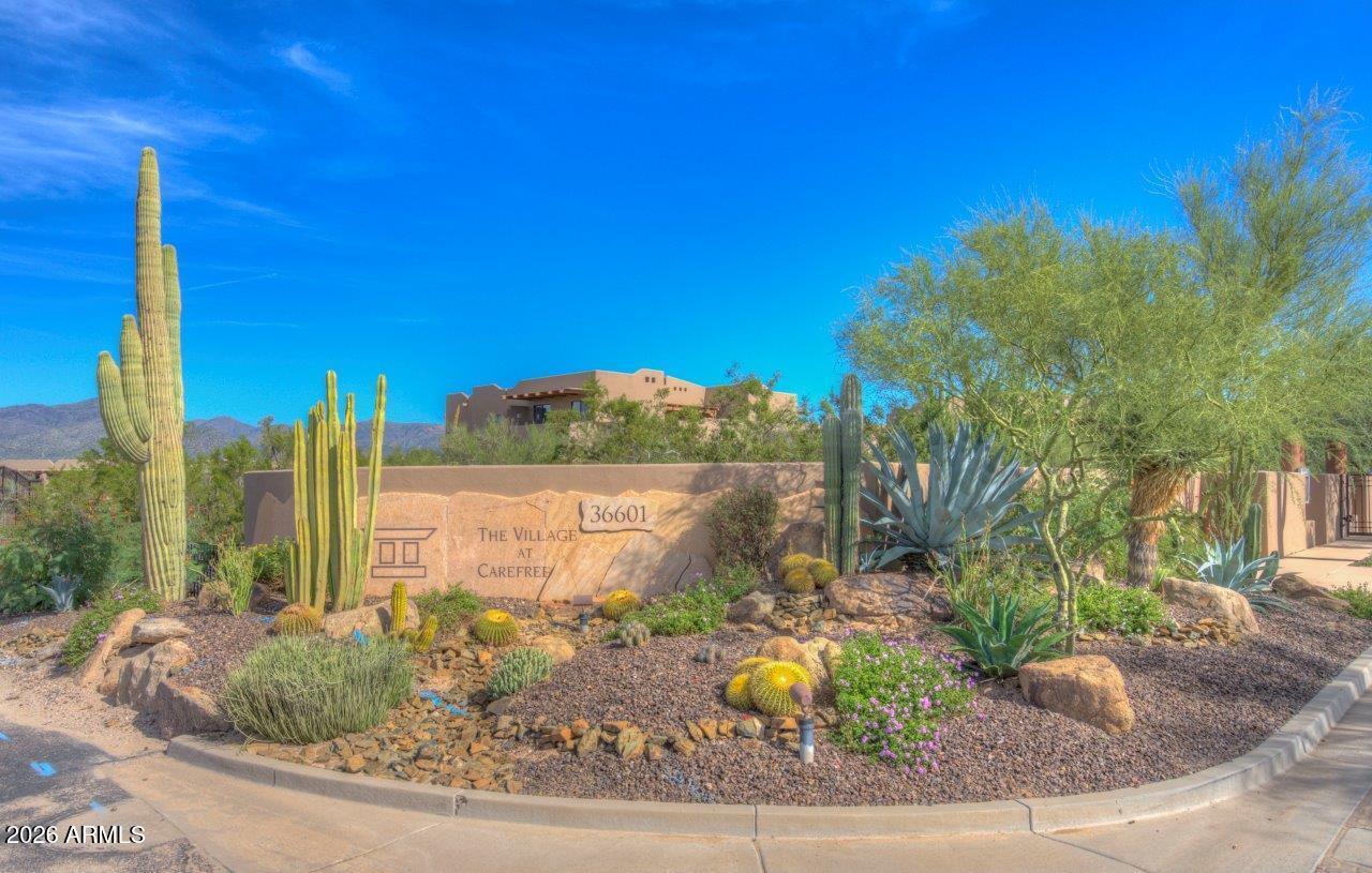36601 North Mule Train Road, Unit C16 Carefree, AZ 85377 - Photo 36 of 38 Community Entrance
