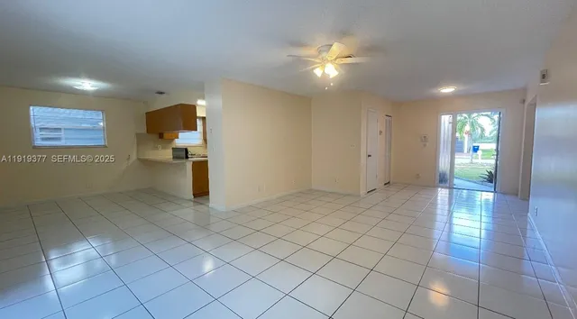 a view of empty room