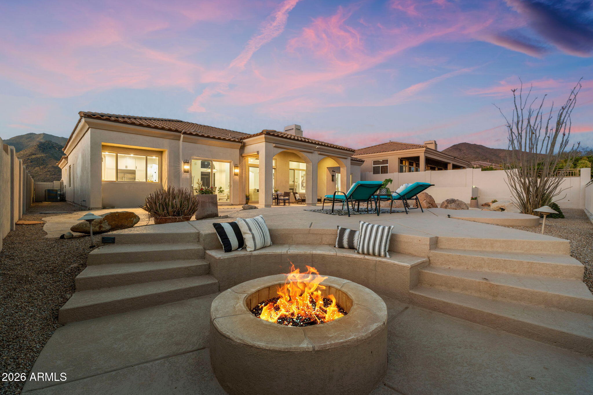 11221 East Greenway Road Scottsdale, AZ 85255 - Photo 26 of 37 Cozy Firepit area