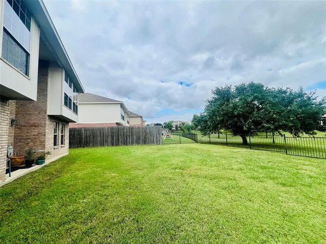 a view of a green field