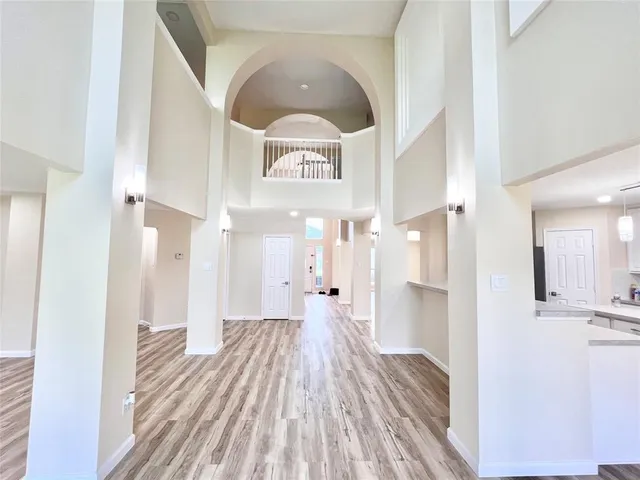 a view interior of a house and wooden floor