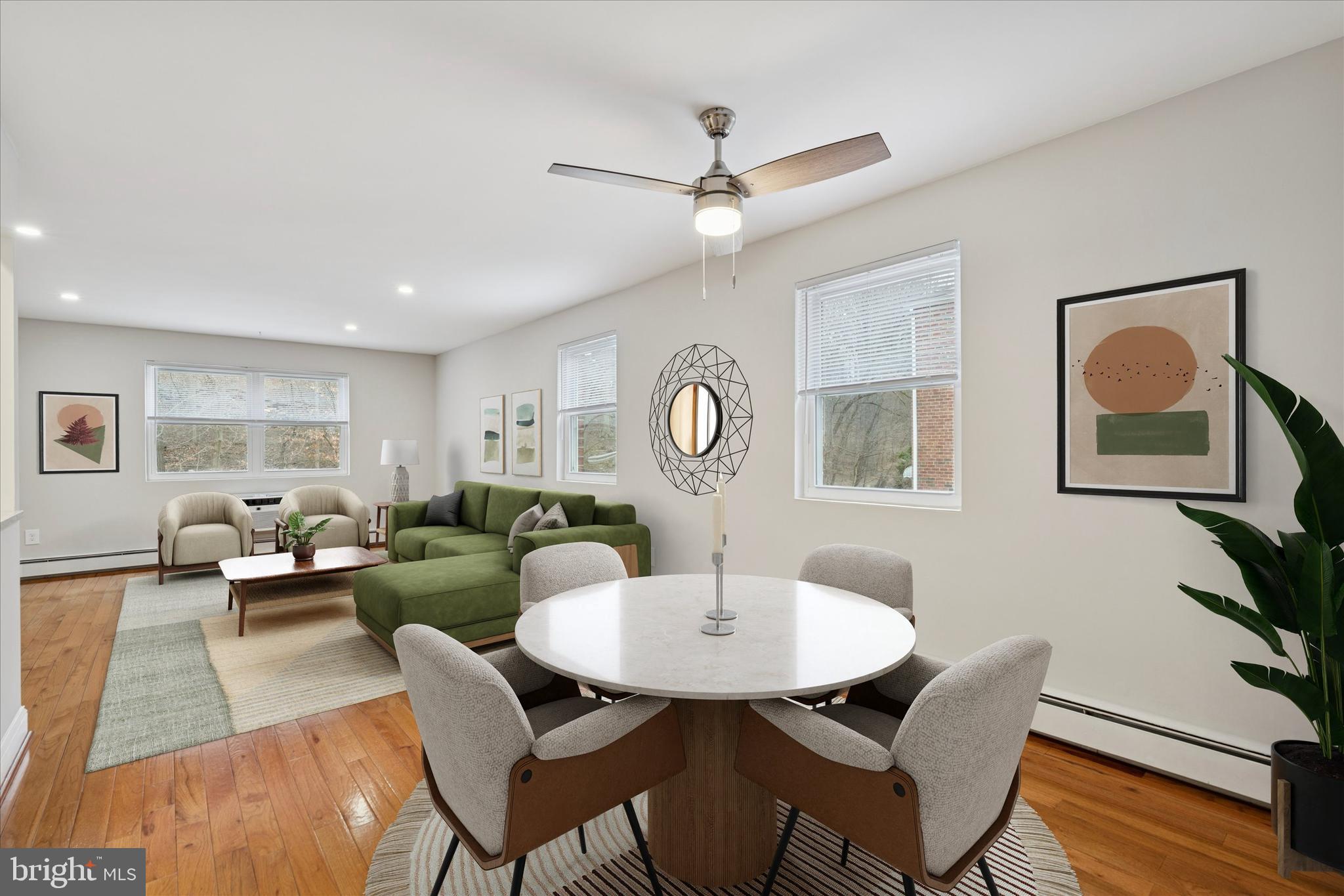 508 Stidman Drive, Unit C1 Springfield, PA 19064 - Photo 6 of 21 a living room with furniture a rug and a window