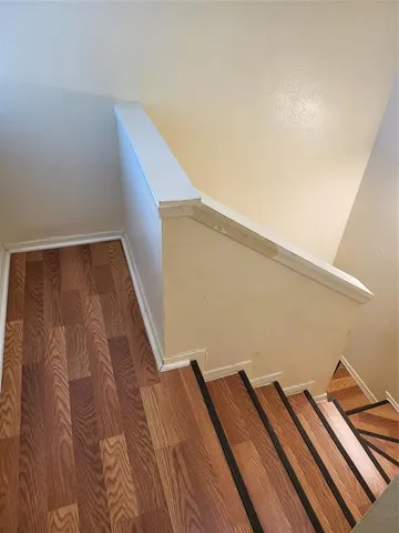 a view of wooden floor