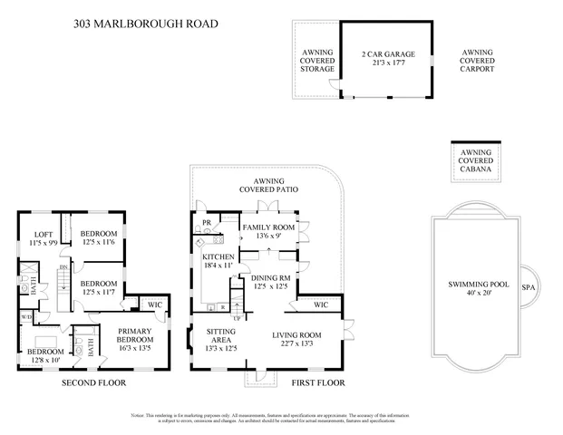 a picture of a bench and a sign