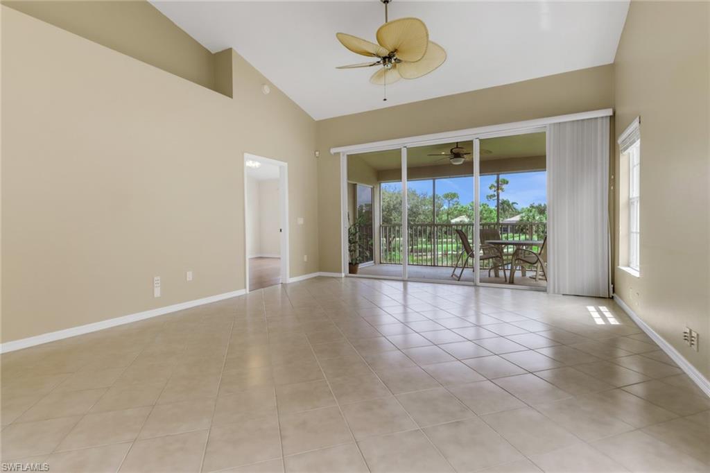 20141 Seagrove Street, Unit 308 Estero, FL 33928 - Photo 7 of 36 a view of an empty room with a window