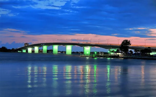 a view of building with garden