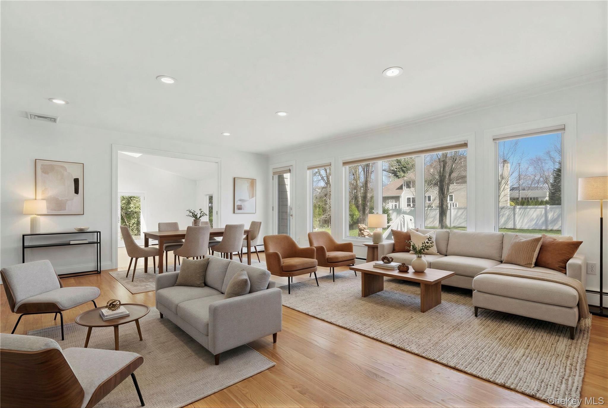 17 Old Orchard Road Rye Brook, NY 10573 - Photo 5 of 20 Living Room - Dining Room