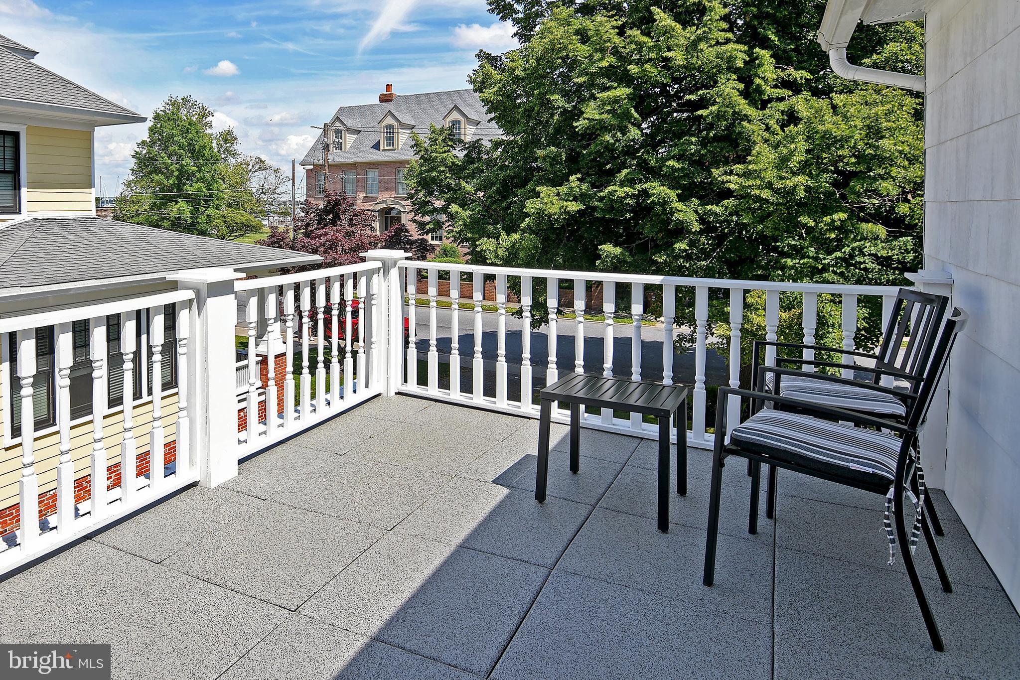 105 Mill Street Cambridge, MD 21613 - Photo 26 of 30 Spacious Deck w/ Beautiful Trees