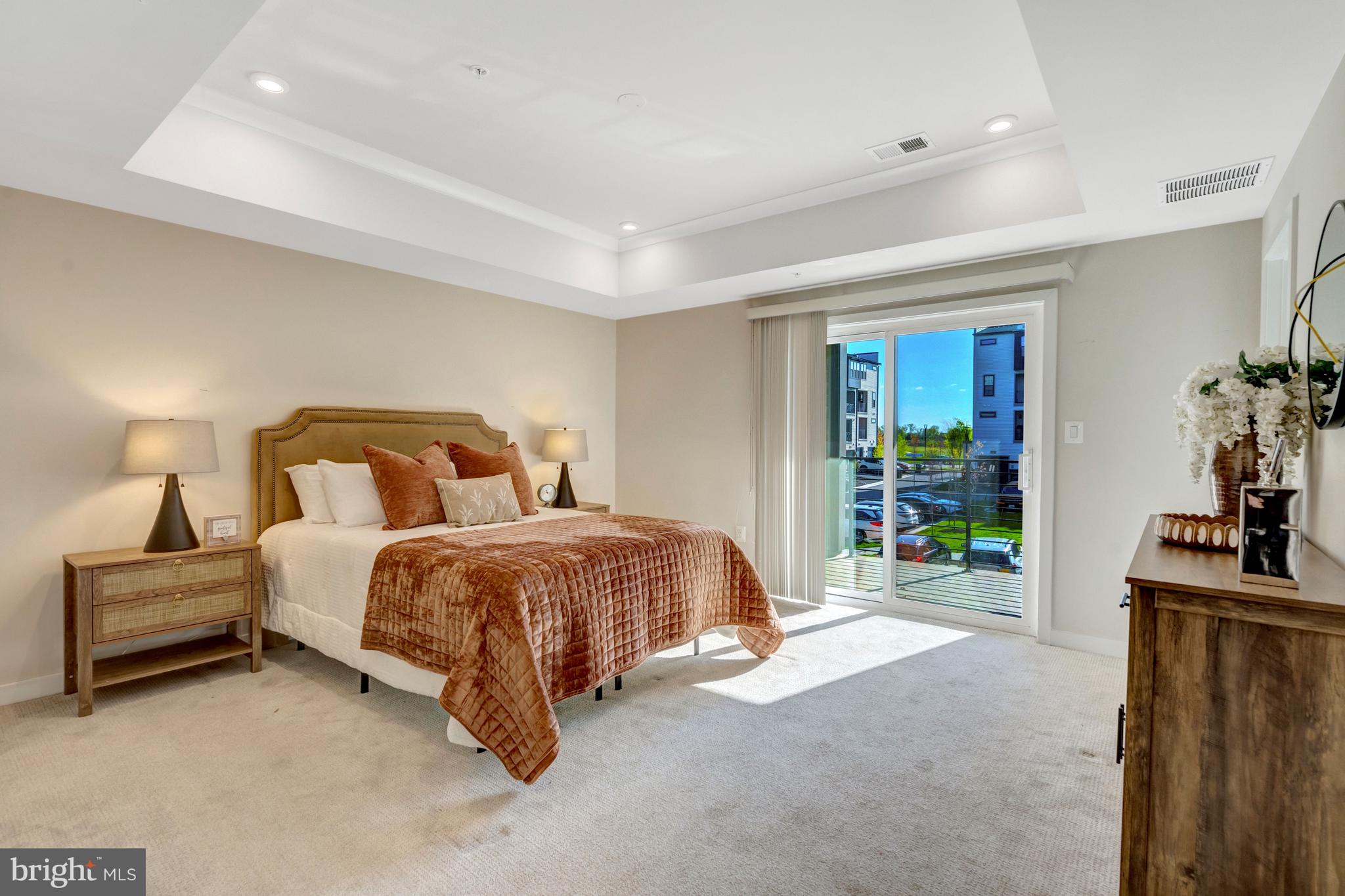 22379 Roanoke Rise Terrace Ashburn, VA 20148 - Photo 23 of 40 a spacious bedroom with a bed and a couch