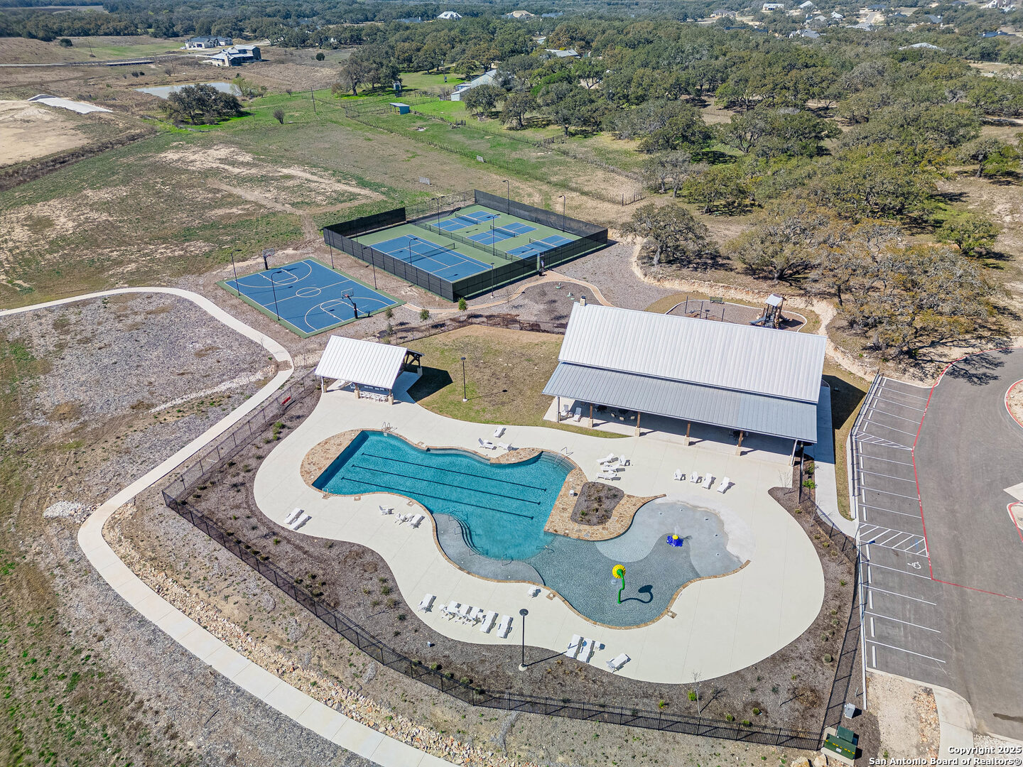 528 Rosemary Rdg Drive Bulverde, TX 78163 - Photo 15 of 44 an aerial view of a house with a yard