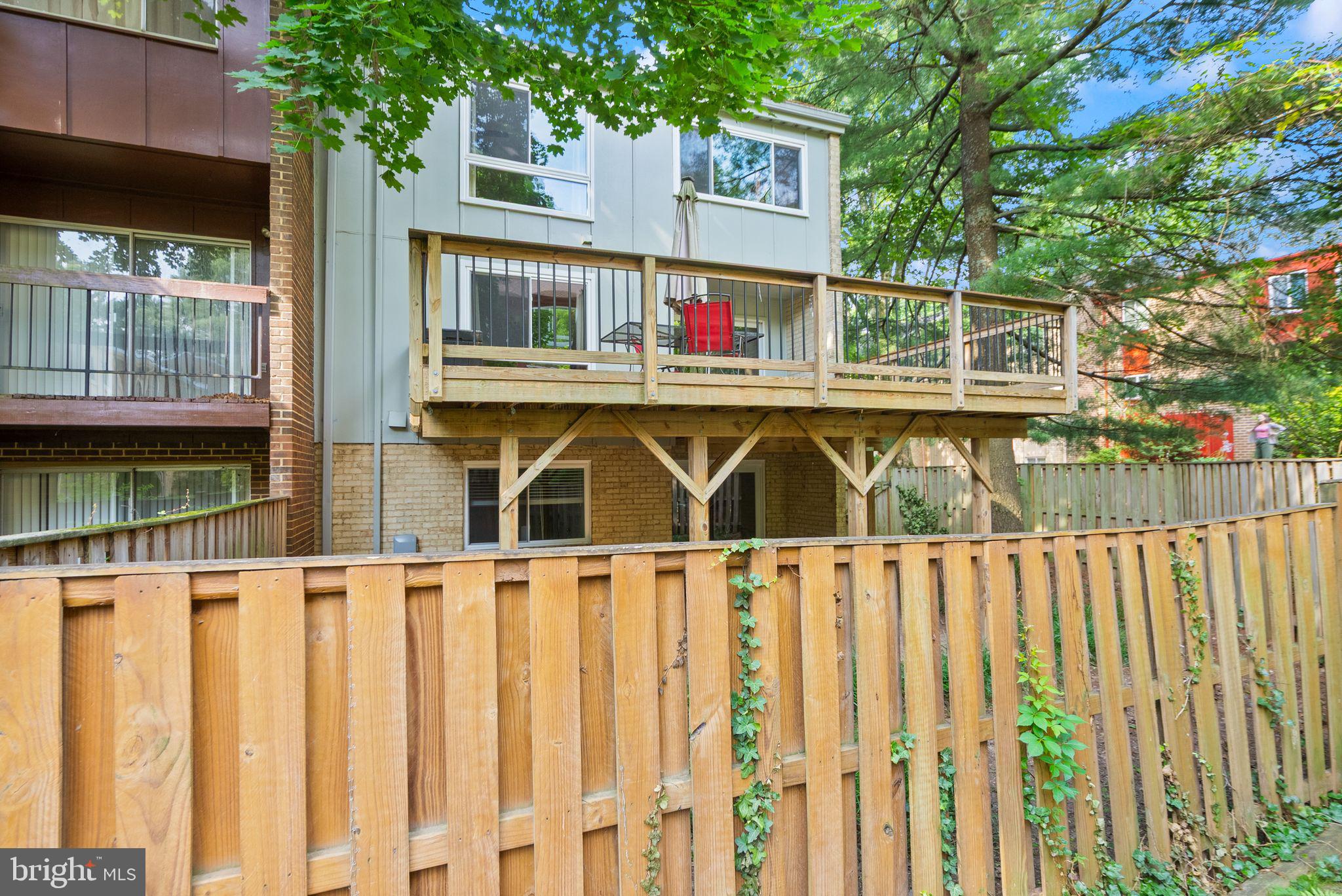 11041 Saffold Way Reston, VA 20190 - Photo 43 of 44 Good Perspective on Large, Fully-Fenced Yard