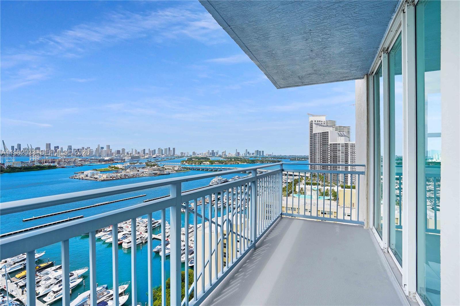 90 Alton Road, Unit 2212 Miami Beach, FL 33139 - Photo 3 of 42 West facing balcony