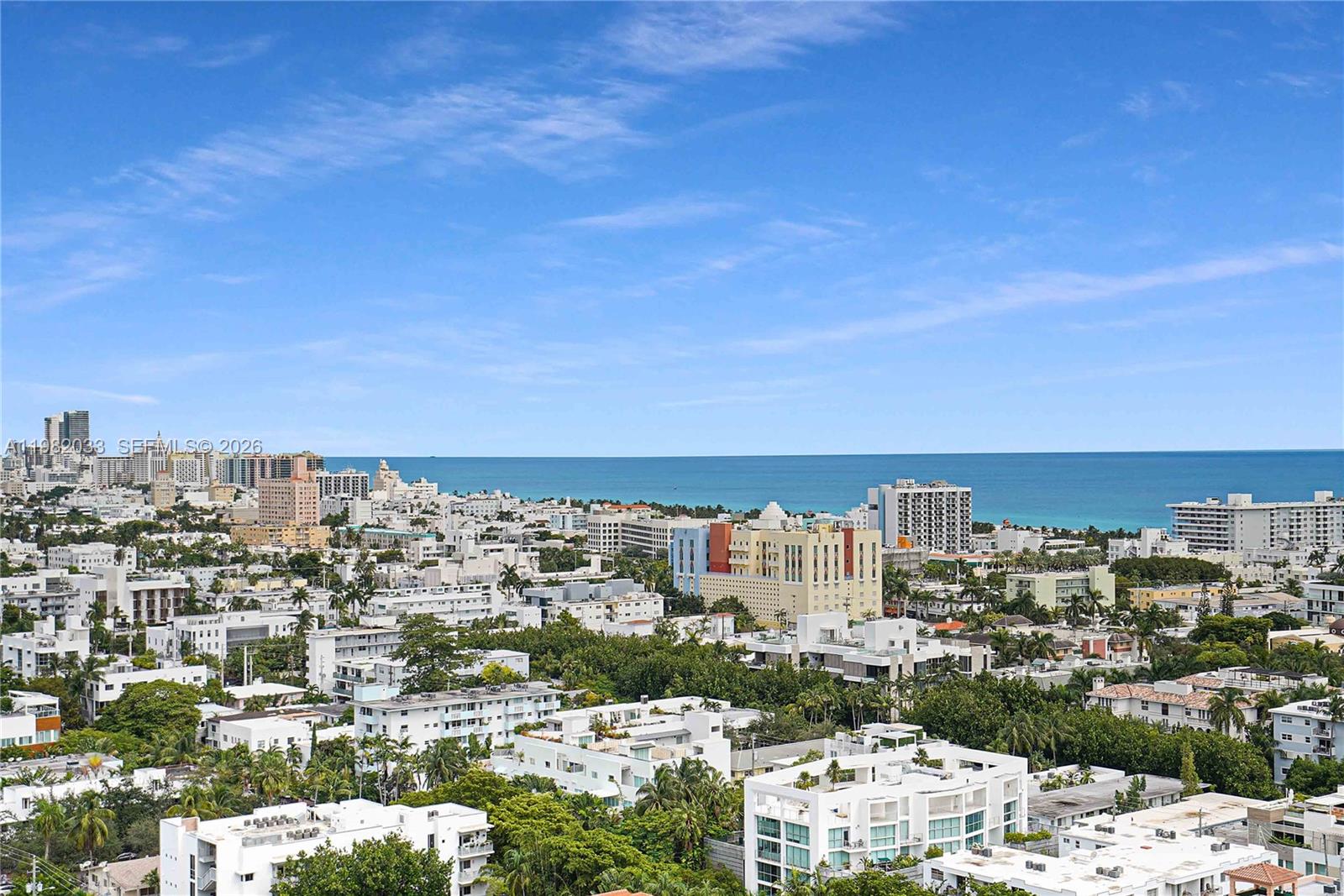 90 Alton Road, Unit 2212 Miami Beach, FL 33139 - Photo 31 of 42 Views of the Ocean and City of Miami Beach from second balcony